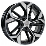 Автомобильные диски K&K КС1062 6,5x17 5*108 Et:33 Dia:60,1 алмаз чёрный