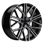 Автомобильные диски Khomen 2101 9,5x21 5*120 Et:49 Dia:72,6 BLACK-FP
