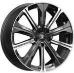 Автомобильные диски Premium Series КР013 7x19 5*108 Et:36 Dia:65,1 Diamond gloss graphite