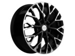 Автомобильные диски Khomen KHW1718 7x17 5*110 Et:45 Dia:67,1 Black-FP