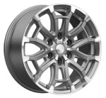 Автомобильные диски Скад Авилис 8x18 6*139,7 Et:25 Dia:106,1 алмаз графит