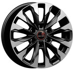 Автомобильные диски Вектор R258 7,5x18 6*139,7 Et:25 Dia:106,1 Алмаз черный