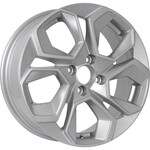 Автомобильные диски KDW KD1620 6,5x16 4*100 Et:45 Dia:60,1 Light Silver Painted