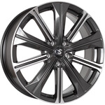 Автомобильные диски Premium Series КР013 7x19 5*108 Et:33 Dia:60,1 Diamond quartz