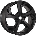 Автомобильные диски KDW KD1811 7x18 5*114,3 Et:40 Dia:64,1 Matt Black Painted