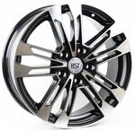 Автомобильные диски X'trikeRST R167 7x17 5*120 Et:55 Dia:65,1 BK/FP