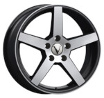 Автомобильные диски Вектор B261 7x17 4*100 Et:35 Dia:67,1 Алмаз черный