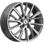 Автомобильные диски Premium Series КР010 7,5x18 5*114,3 Et:45 Dia:60,1 Diamond Gloss Graphite