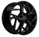 Автомобильные диски Khomen 1716 7x17 5*110 Et:46 Dia:63,3 Black