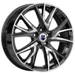Автомобильные диски K&K Кайлас 6,5x18 5*114,3 Et:37 Dia:66,6 алмаз чёрный