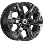 Автомобильные диски K&K Тейт 7,5x17 6*114,3 Et:30 Dia:66,1 кварц