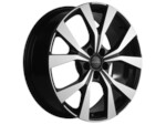 Автомобильные диски Khomen 1906 7x19 5*108 Et:36 Dia:65,1 Black-FP