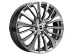 Автомобильные диски K&K Flanker 6,5x17 5*114,3 Et:40 Dia:64,1 Дарк платинум
