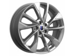 Автомобильные диски K&K Роквуд 7x17 5*110 Et:48,5 Dia:63,3 Дарк платинум