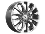 Автомобильные диски Premium Series КР007 8x20 6*139,7 Et:60 Dia:95,1 Diamond Gloss Graphite