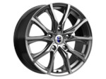 Автомобильные диски K&K Твист 7,5x17 5*120 Et:37 Dia:72,6 Дарк платинум