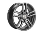 Автомобильные диски Khomen 1602 6,5x16 5*139,7 Et:35 Dia:98 Gray