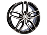 Автомобильные диски Вектор В199 6,5x17 5*114,3 Et:40 Dia:66,1 алмаз черный